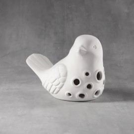 Ceramic Bisque Bird Luminary Ceramic Bisque Bird Luminary